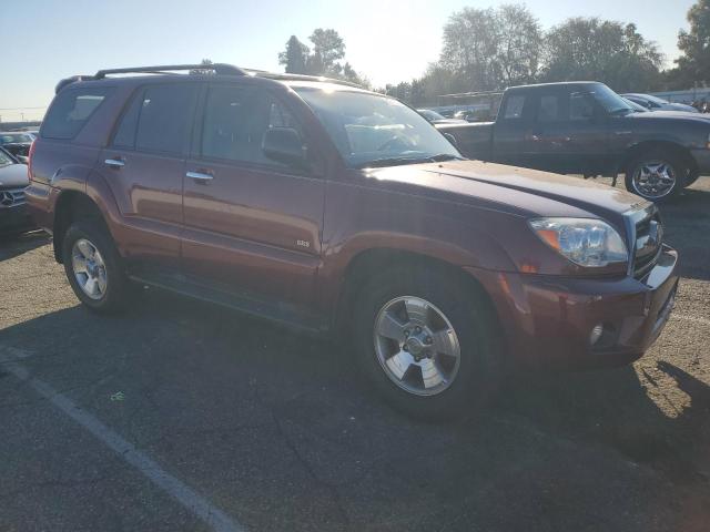 JTEZU14R28K016609 - 2008 TOYOTA 4RUNNER SR5 RED photo 4