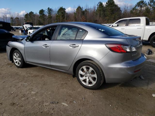 JM1BL1UP6D1849692 - 2013 MAZDA 3 I GRAY photo 2