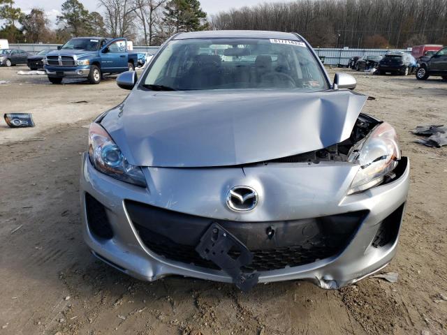 JM1BL1UP6D1849692 - 2013 MAZDA 3 I GRAY photo 5