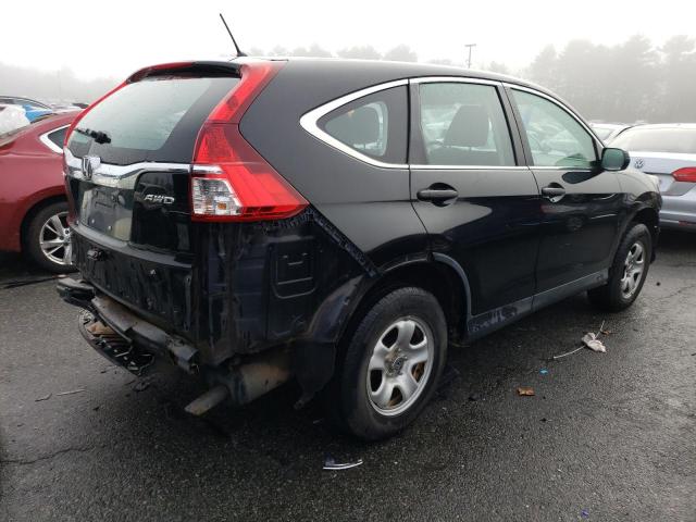 2HKRM4H37GH647445 - 2016 HONDA CR-V LX BLACK photo 3