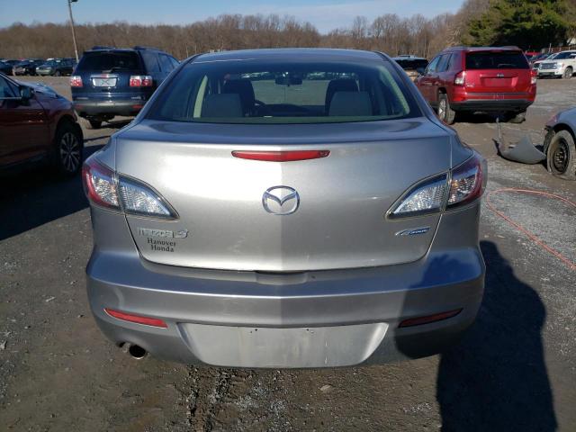 JM1BL1VP1D1738563 - 2013 MAZDA 3 I GRAY photo 6