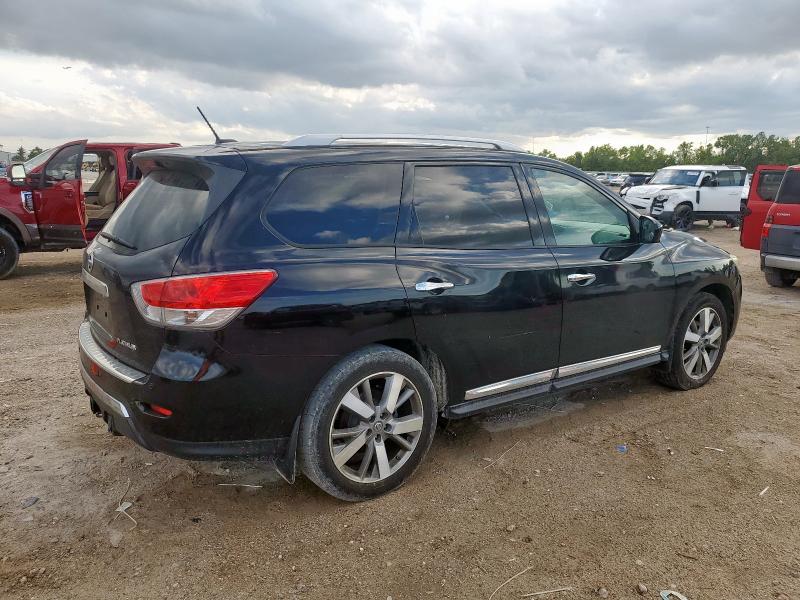 5N1AR2MNXEC619945 - 2014 NISSAN PATHFINDER S შავი ფოტო 3