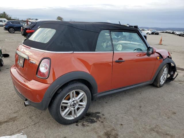 WMWZN3C50BT132854 - 2011 MINI COOPER ORANGE photo 3