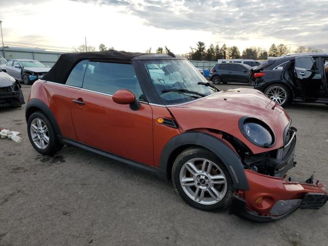 WMWZN3C50BT132854 - 2011 MINI COOPER ORANGE photo 4