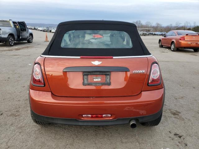 WMWZN3C50BT132854 - 2011 MINI COOPER ORANGE photo 6