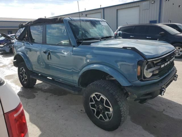 1FMDE5BH9NLB88635 - 2022 FORD BRONCO BASE BLUE photo 4