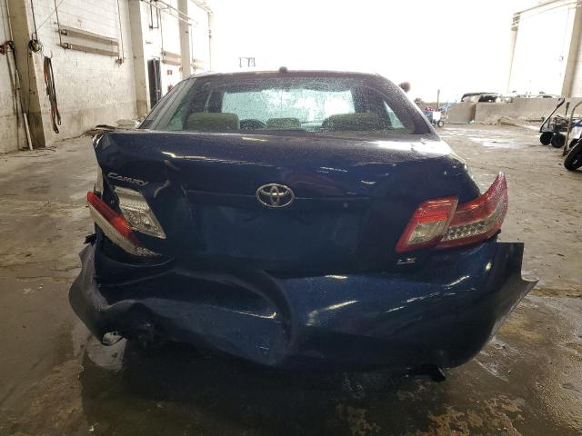 4T1BF3EK4BU650007 - 2011 TOYOTA CAMRY BASE BLUE photo 6