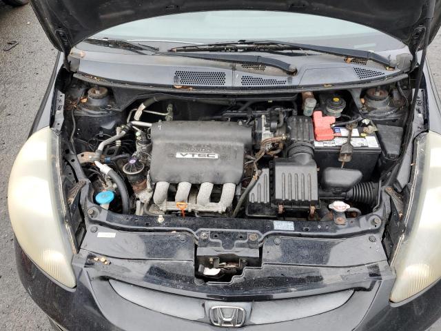 JHMGD37637S000621 - 2007 HONDA FIT S 黑色 照片 11
