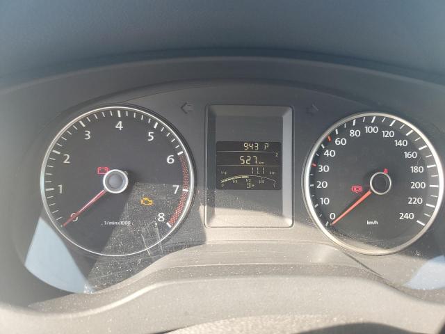 3VWDX7AJ6DM406460 - 2013 VOLKSWAGEN JETTA SE Blanc photo 9