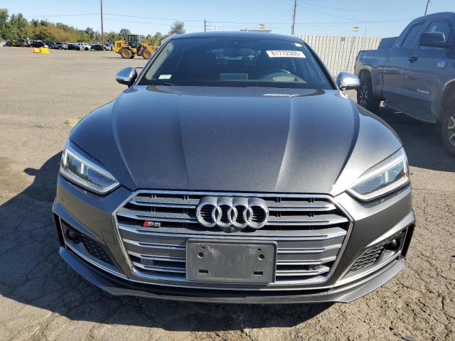 WAUC4CF59JA009309 - 2018 AUDI S5 PRESTIGE GRAY photo 5