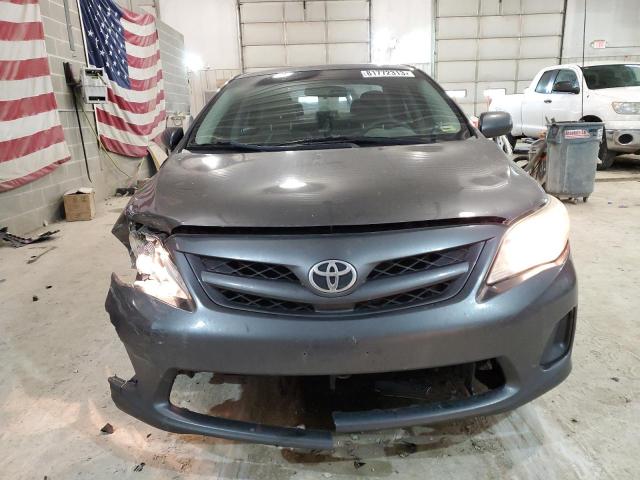 2T1BU4EE5CC858048 - 2012 TOYOTA COROLLA BASE GRAY photo 5