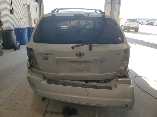 KNDJC733865580653 - 2006 KIA SORENTO EX ვერცხლისფერი ფოტო 6