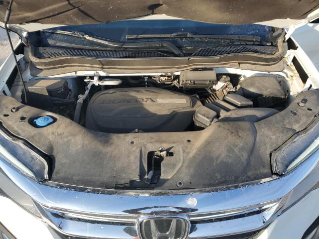 5FNYF6H00KB029575 - 2019 HONDA PILOT ELITE WHITE photo 12