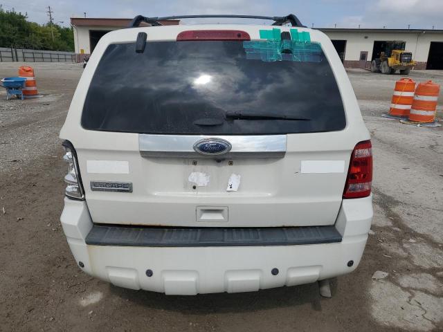1FMCU0E71CKB15038 - 2012 FORD ESCAPE LIMITED WHITE photo 6