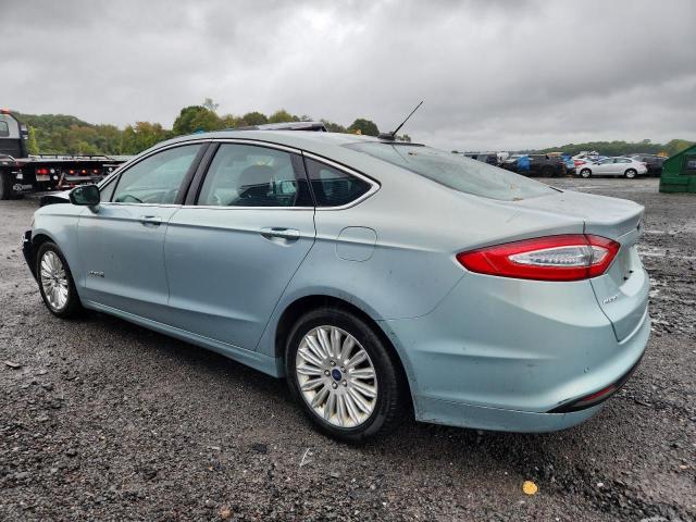 3FA6P0LUXDR196688 - 2013 FORD FUSION SE HYBRID Бирюзовый фото 2