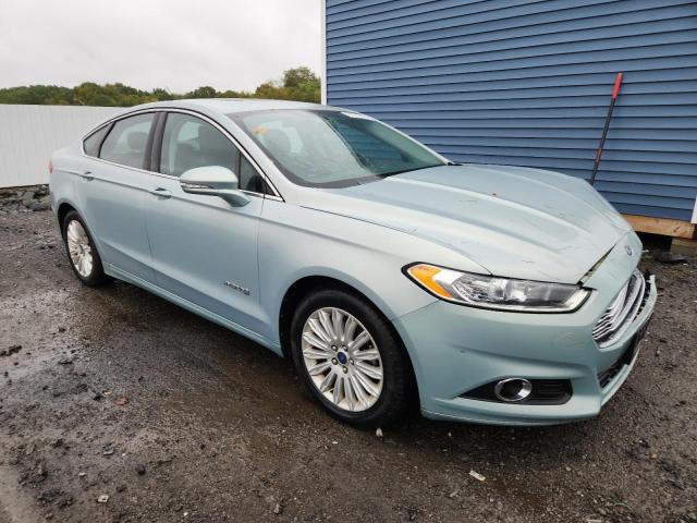 3FA6P0LUXDR196688 - 2013 FORD FUSION SE HYBRID Бирюзовый фото 4