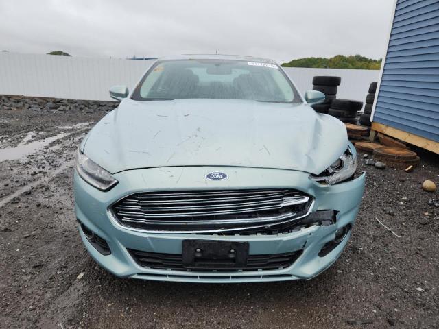 3FA6P0LUXDR196688 - 2013 FORD FUSION SE HYBRID Бирюзовый фото 5