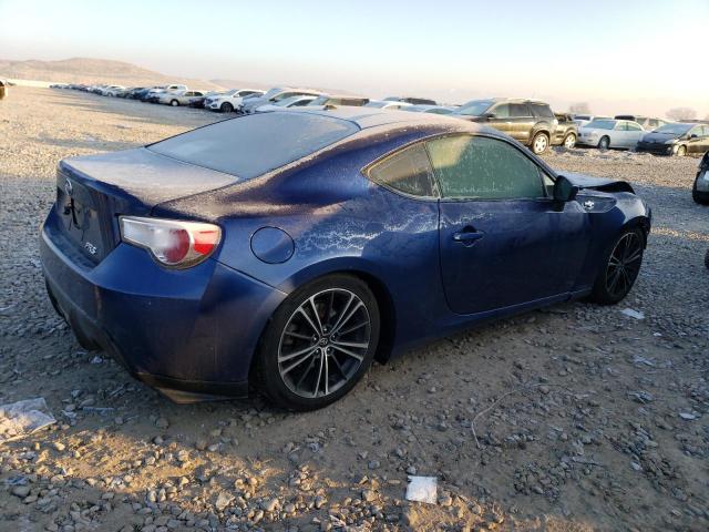 JF1ZNAA16E9700524 - 2014 TOYOTA SCION FR-S BLUE photo 3