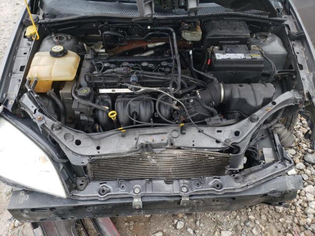 1FAFP34N26W189923 - 2006 FORD FOCUS ZX4 GRAY photo 11