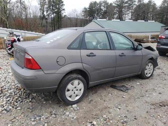 1FAFP34N26W189923 - 2006 FORD FOCUS ZX4 GRAY photo 3