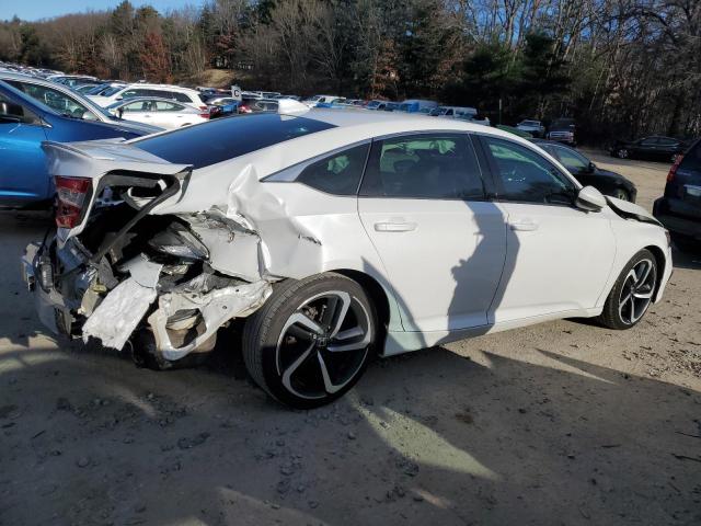 1HGCV1F39JA250985 - 2018 HONDA ACCORD SPORT WHITE photo 3