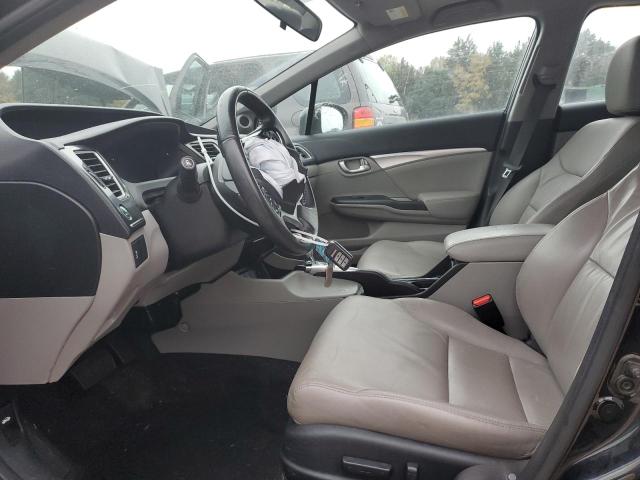 2HGFB2F99EH550923 - 2014 HONDA CIVIC EXL BLACK photo 7