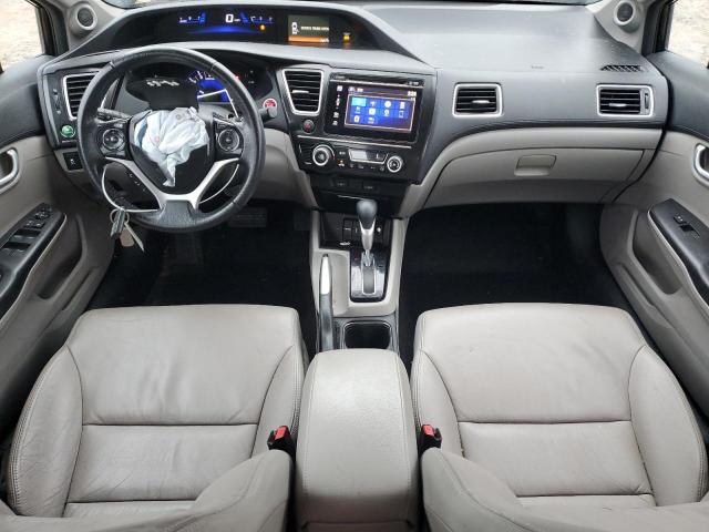 2HGFB2F99EH550923 - 2014 HONDA CIVIC EXL BLACK photo 8