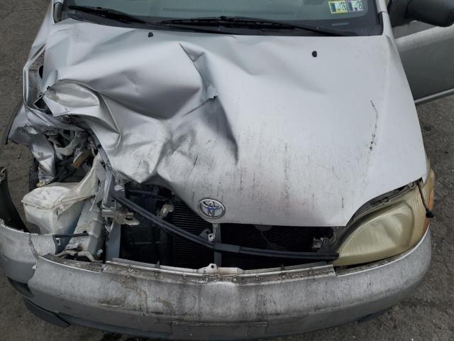 JTDBT123XY0061350 - 2000 TOYOTA ECHO SILVER photo 11