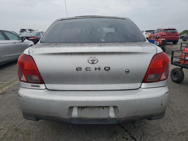 JTDBT123XY0061350 - 2000 TOYOTA ECHO SILVER photo 6