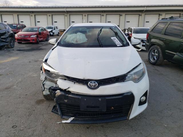 2T1BURHE0FC322945 - 2015 TOYOTA COROLLA L WHITE photo 5