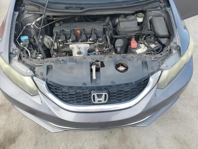 19XFB2F86EE019017 - 2014 HONDA CIVIC EX GRAY photo 11