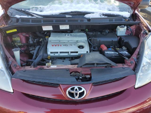 5TDZA23C06S577252 - 2006 TOYOTA SIENNA CE RED photo 12