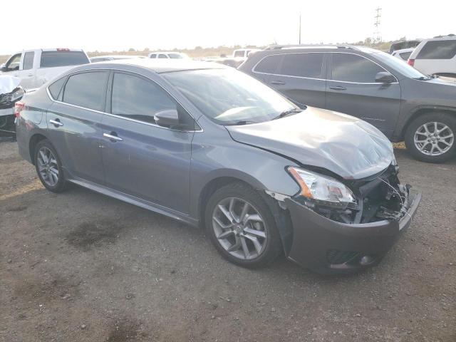 3N1AB7AP6FY316216 - 2015 NISSAN SENTRA S GRAY photo 4