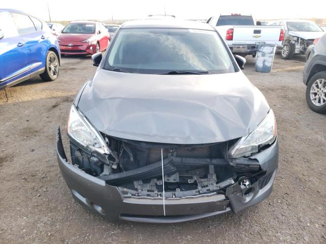 3N1AB7AP6FY316216 - 2015 NISSAN SENTRA S GRAY photo 5