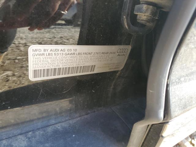 WAUKGAFB2AN070667 - 2010 AUDI A6 PRESTIGE Schwarz Foto 13