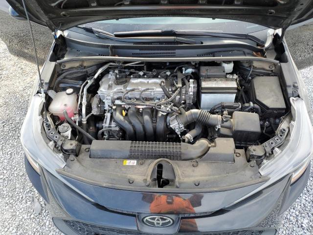 5YFEPMAE9MP155256 - 2021 TOYOTA COROLLA LE BLACK photo 11