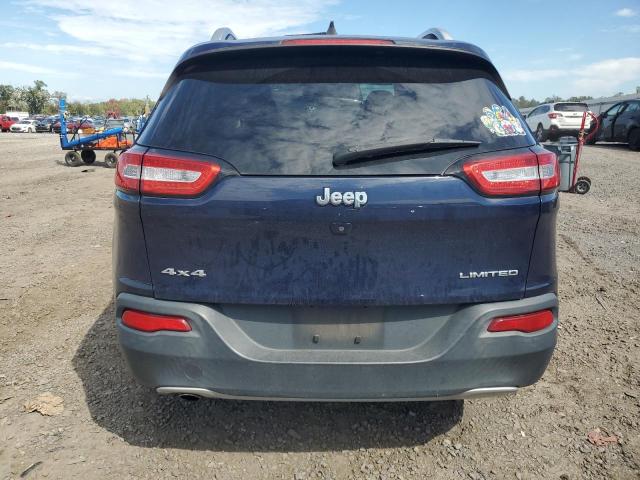 1C4PJMDB0GW120144 - 2016 JEEP CHEROKEE LIMITED BLUE photo 6