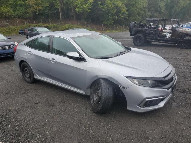 2HGFC2F67LH523977 - 2020 HONDA CIVIC LX SILVER photo 4