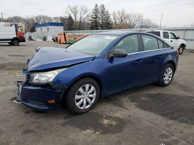 1G1PC5SH0C7272462 - 2012 CHEVROLET CRUZE LS BLUE photo 1