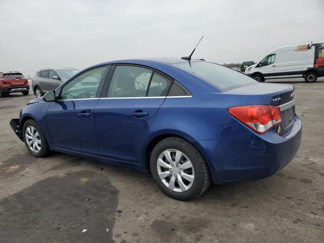 1G1PC5SH0C7272462 - 2012 CHEVROLET CRUZE LS BLUE photo 2