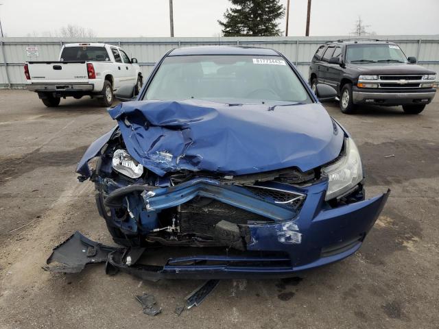 1G1PC5SH0C7272462 - 2012 CHEVROLET CRUZE LS BLUE photo 5