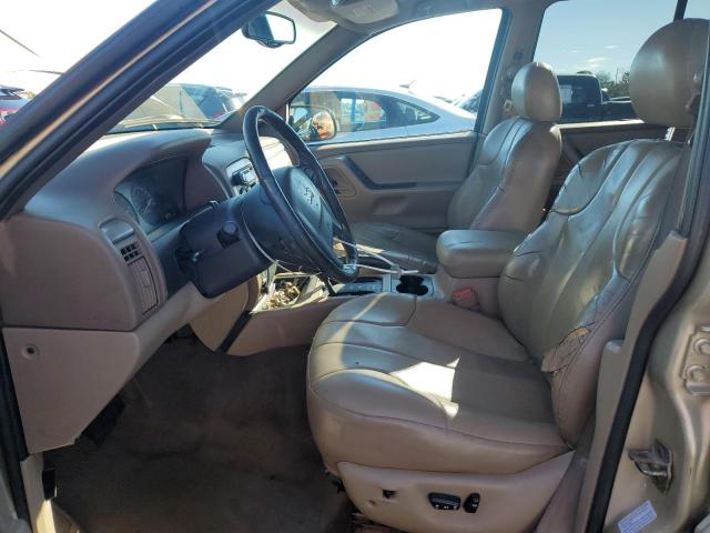 1J4GW48S11C724350 - 2001 JEEP GRAND CHER LAREDO თაფლისფერი ფოტო 7