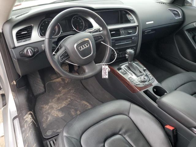 WAULFAFR1BA071788 - 2011 AUDI A5 PREMIUM PLUS SILVER photo 8