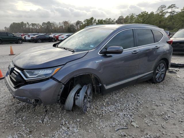 5J6RT6H98NL029119 - 2022 HONDA CR-V TOURING GRAY photo 1