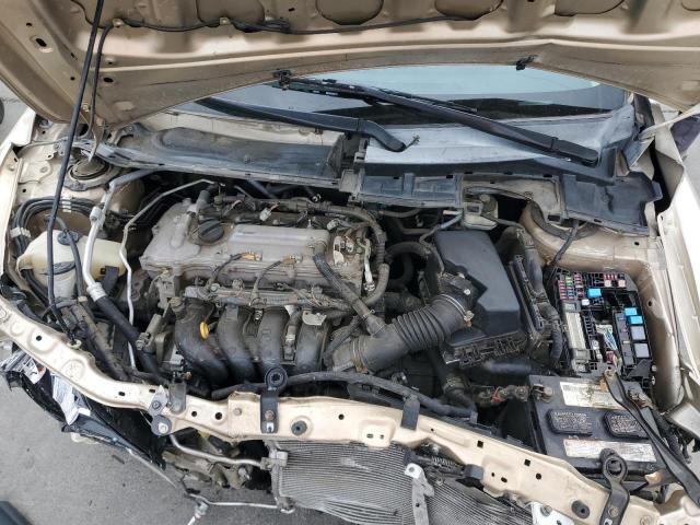 5YFBU4EE4DP161312 - 2013 TOYOTA COROLLA BASE თაფლისფერი ფოტო 11