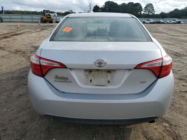 5YFBURHEXEP002949 - 2014 TOYOTA COROLLA L Gümüş foto 6