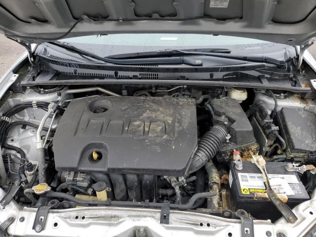 5YFBURHEXGP473311 - 2016 TOYOTA COROLLA L SILVER photo 11