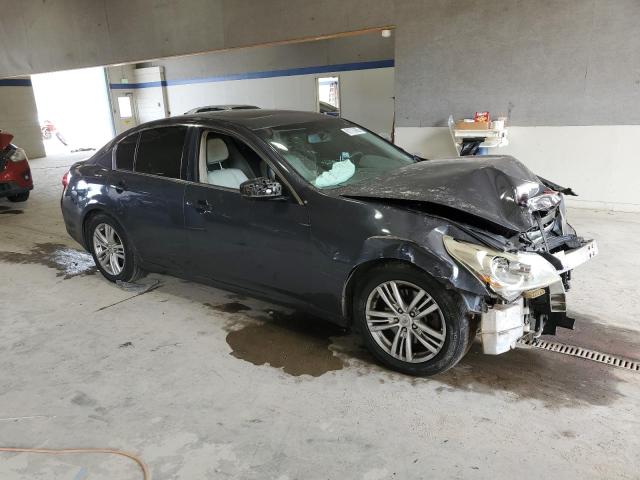 JN1CV6APXDM720405 - 2013 INFINITI G37 BASE Մոխրագույն լուսանկար 4