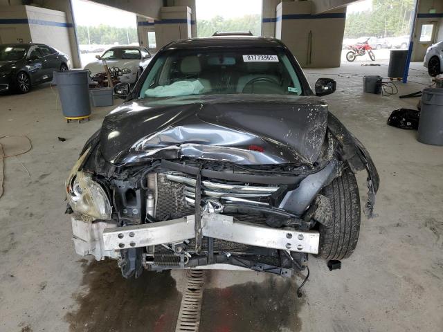 JN1CV6APXDM720405 - 2013 INFINITI G37 BASE Մոխրագույն լուսանկար 5