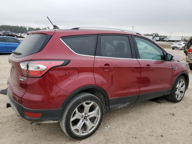 1FMCU0J95JUA42507 - 2018 FORD ESCAPE TITANIUM RED photo 3